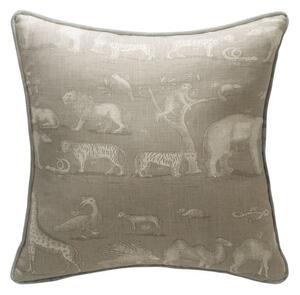 Kingdom Canvas Fb Mossop Ice P, Sustainable Feather, Cushion, 43cm x 43cm - Andrew Martin