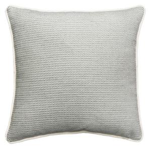 Molfetta Slate, Sustainable Feather, Cushion, Grey - Andrew Martin Sophie Paterson Velvet Plain