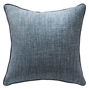 Palazzo Teal, Sustainable Feather, Cushion, 55cm x 55cm - Andrew Martin Cotton Blend Plain