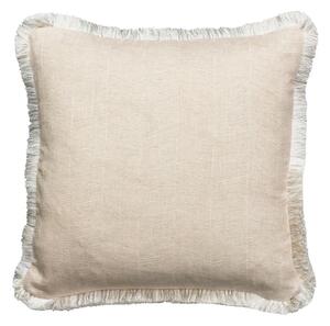 Fasano Blush/Alezio, Sustainable Feather, Cushion - Andrew Martin Sophie Paterson Eco-conscious & Linen Blend Herringbone