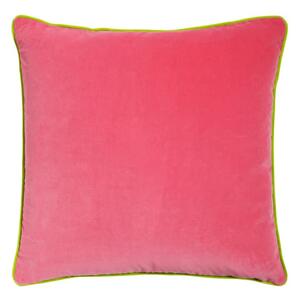 Pelham Gobstopper, Sustainable Feather, Cushion, 55cm x 55cm - Andrew Martin Velvet Plain