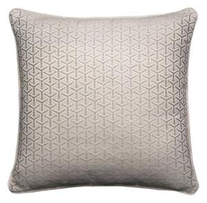 Monte String, Sustainable Feather, Cushion, 55cm x 55cm - Andrew Martin Sophie Paterson Linen Blend Geometric