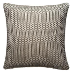 Brook Tan, Sustainable Feather, Cushion - Andrew Martin Sophie Paterson Cotton Blend & Linen Blend Geometric