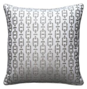 Burlington Cloud, Sustainable Feather, Cushion - Andrew Martin Sophie Paterson Cotton Blend & Linen Blend Geometric