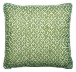 Bud Leaf, Sustainable Feather, Cushion - Andrew Martin Eco-conscious & Linen Blend & Viscose Blend Floral & Small Prints