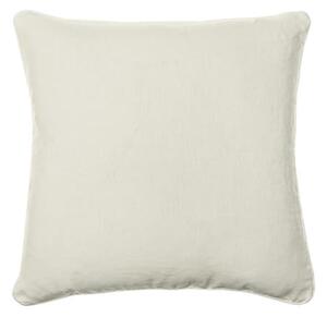 Beagle Salt, Sustainable Feather, Cushion, 60cm x 60cm - Andrew Martin Linen Plain