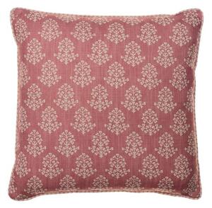 Sprig Pink, Sustainable Feather, Cushion - Andrew Martin Eco-conscious & Linen Blend & Viscose Blend Floral & Small Prints