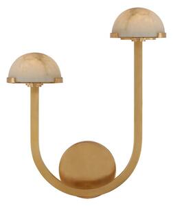 Pedra Left Brass, Light, Left, Antique-Burnished Brass - Andrew Martin