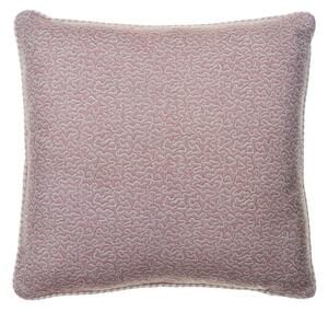 Pollen Pink, Sustainable Feather, Cushion - Andrew Martin Eco-conscious & Linen Blend & Viscose Blend Small Prints