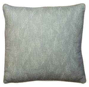 Noble Oak Storm, Sustainable Feather, Cushion, 55cm x 55cm - Andrew Martin Sophie Paterson Linen Blend & Viscose Blend Floral