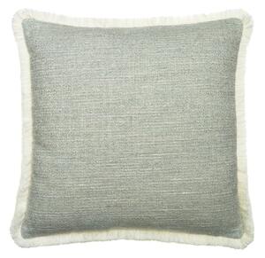 Wren Brook, Sustainable Feather, Cushion, 55cm x 55cm - Andrew Martin Sophie Paterson With Trim/Fringe & Cotton Blend & Linen Blend & Viscose Blend &