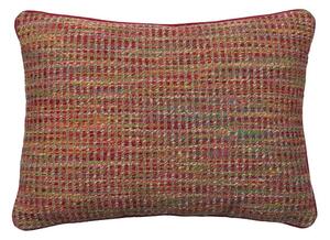 Sorrento Multi, Sustainable Feather, Cushion, 55cm x 40cm, Multicoloured - Andrew Martin Chenille Weave