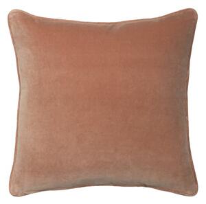 Medici Old Rose, Sustainable Feather, Cushion - Andrew Martin Eco-conscious & Cotton & Velvet Plain