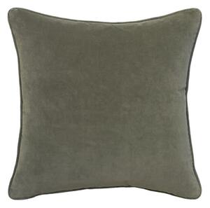 Medici Slate, Sustainable Feather, Cushion - Andrew Martin Eco-conscious & Cotton & Velvet Plain