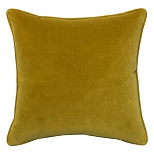 Medici Quince, Sustainable Feather, Cushion - Andrew Martin Eco-conscious & Cotton & Velvet Plain