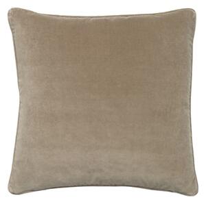 Medici Stone, Sustainable Feather, Cushion - Andrew Martin Eco-conscious & Cotton & Velvet Plain