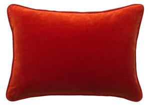 Medici Burnt Sienna, Sustainable Feather, Cushion - Andrew Martin Eco-conscious & Cotton & Velvet Plain