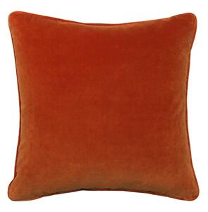 Medici Raw Umber, Sustainable Feather, Cushion - Andrew Martin Eco-conscious & Cotton & Velvet Plain