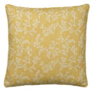 Vine Barley, Sustainable Feather, Cushion - Andrew Martin Eco-conscious & Cotton & Cotton Blend & Linen & Linen Blend Floral