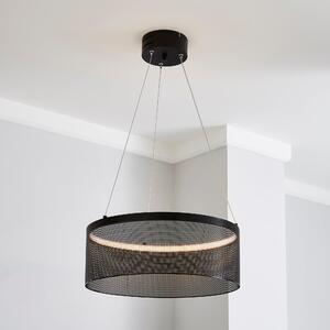 Mesh Black LED Ceiling Fitting Black