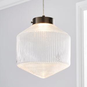 Orb LED Pendant Ceiling Fitting Clear