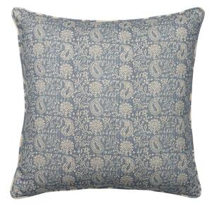 Sunflower Denim, Sustainable Feather, Cushion - Andrew Martin Eco-conscious & Cotton & Cotton Blend & Linen & Linen Blend Paisley