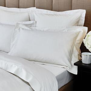 Hotel Cotton 230 Thread Count Sateen Oxford Pillowcase Cream