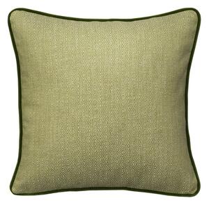 Riverbank Reed, Wool, Cushion, 55cm x 55cm - Andrew Martin Woolkeepers Eco-conscious & Wool & Feather Filling & Cotton & Cotton Blend & Linen Blend Ge