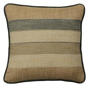 Es Cavalet 1, Sustainable Feather, Cushion, 55CM X 40CM - Andrew Martin Cotton Blend Stripe