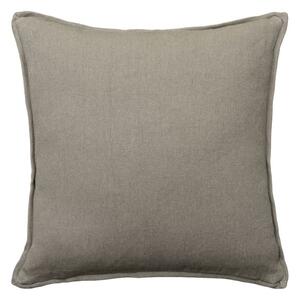 Rocco Mountain, Sustainable Feather, Cushion, 55cm x 55cm - Andrew Martin With Trim/Fringe & Linen & Linen Blend Plain