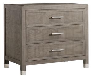 Raffles Nightstand Grey, Nightstand - Andrew Martin