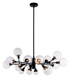 Brooklyn Ceiling Light Black, Chandelier - Andrew Martin