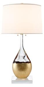 Juliette Table Lamp, Table Lamp, Clear/Gold - Andrew Martin