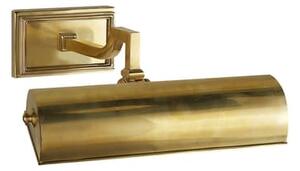 Dean Single Picture Light Brass, Picture Light, Small, Natural Brass - Andrew Martin