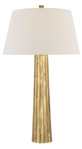 Fluted Spire Table Lamp Iron, Table Lamp, Gilded Iron - Andrew Martin