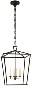 Darlana Pendant Aged Iron, Pendant Light, Small - Andrew Martin