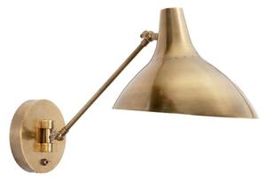 Charlton Wall Light Brass, Wall Light, Hand-Rubbed Antique Brass - Andrew Martin