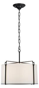 Aspen Pendant Light, Black - Andrew Martin