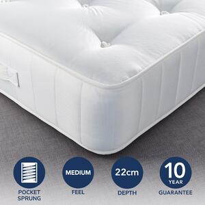 Fogarty Dreamy Comfort 1000 Pocket Sprung Mattress White