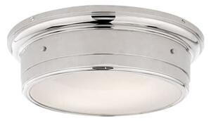 Siena Ceiling Light Nickel, Ceiling Light, Small, Polished Nickel - Andrew Martin