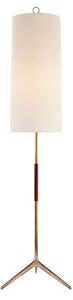 Frankfort Floor Lamp Brass, Floor Lamp, Hand-Rubbed Antique Brass - Andrew Martin