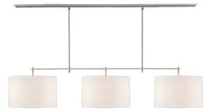 Bryant Pendant Nickel, Ceiling Light, Large, Polished Nickel - Andrew Martin