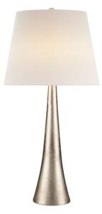 Dover Table Lamp Silver, Table Lamp, Burnished Silver Leaf - Andrew Martin