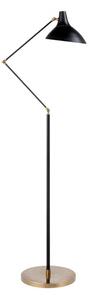 Charlton Floor Lamp Black, Floor Lamp - Andrew Martin