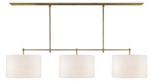 Bryant Pendant Brass, Ceiling Light, Large, Hand-Rubbed Antique Brass - Andrew Martin