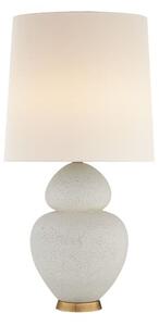 Michelena Table Lamp White, Table Lamp, Chalk White - Andrew Martin