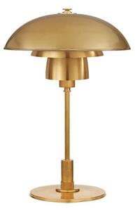 Whitman Table Lamp Brass, Desk Lamp, Antique Brass - Andrew Martin