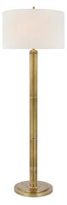 Longacre Floor Lamp Brass, Floor Lamp, Hand-Rubbed Antique Brass - Andrew Martin