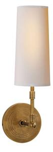 Ziyi Wall Light Brass, Wall Light, Hand-Rubbed Antique Brass - Andrew Martin