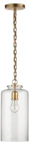 Katie Pendant Brass, Pendant Light, Hand-Rubbed Antique Brass - Andrew Martin